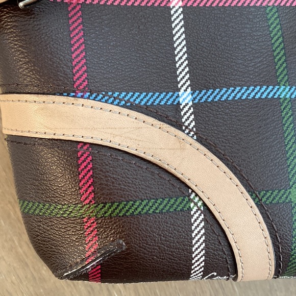 Coach Payton Multicolor Tattersall Crossbody - Picture 8 of 9